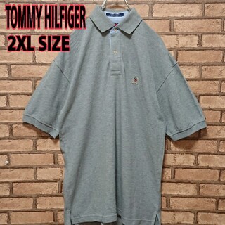 トミーヒルフィガー(TOMMY HILFIGER)の新品 TOMMY HILFIGER 90s ワンポイント 刺繍 ロゴ ポロシャツ(ポロシャツ)