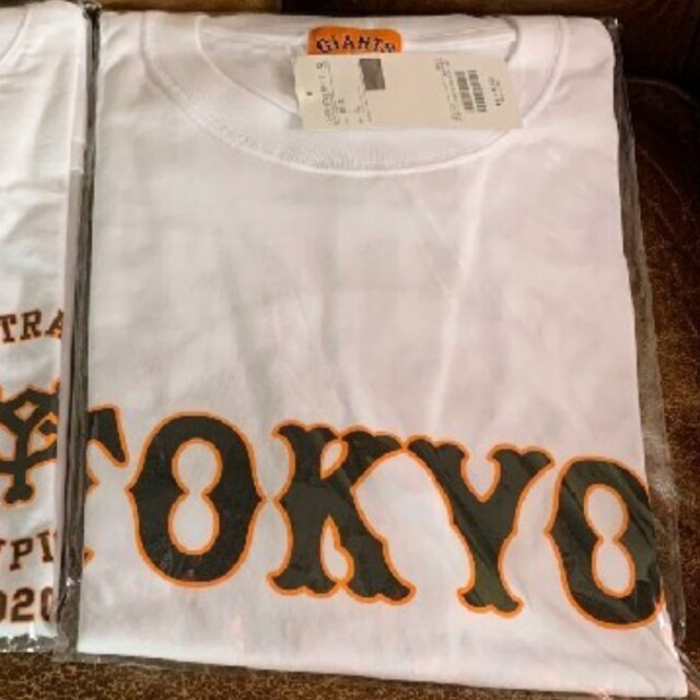 BEAMS(ビームス)のBEAMS JAPAN 別注 GIANTS 長袖 XL WHITE 白 メンズのトップス(Tシャツ/カットソー(七分/長袖))の商品写真