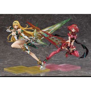 グッドスマイルカンパニー(GOOD SMILE COMPANY)の【新品未開封】ゼノブレイド2　ホムラ＆ ヒカリ 1/7 完成品フィギュア(ゲームキャラクター)