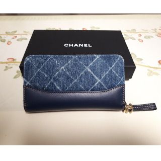 シャネル(CHANEL)のhono様専用　美品 シャネル ガブリエル デニム ウォレット ミディアム 財布(財布)