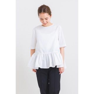 ドゥロワー(Drawer)の新品2021SS☆完売☆yori ヘムフリルブラウス(シャツ/ブラウス(半袖/袖なし))