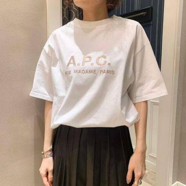 A.P.C(アーペーセー)のA.P.C. × BEAMS LIGHTS  別注Tシャツ レディースのトップス(Tシャツ(半袖/袖なし))の商品写真