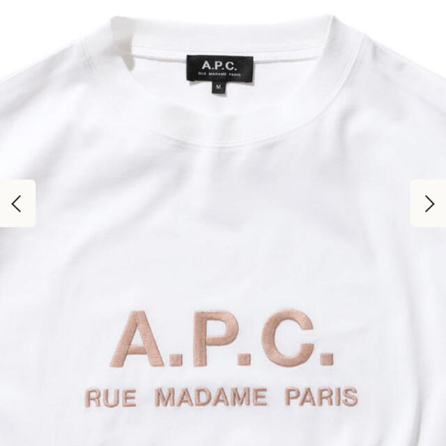A.P.C(アーペーセー)のA.P.C. × BEAMS LIGHTS  別注Tシャツ レディースのトップス(Tシャツ(半袖/袖なし))の商品写真