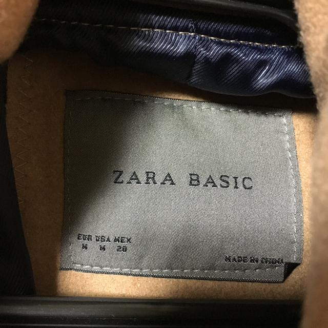 ZARA(ザラ)の値下げ！ZARA コート 大人気 ベージュ☆ レディースのジャケット/アウター(ロングコート)の商品写真