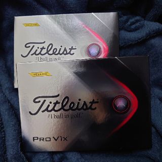 タイトリスト(Titleist)のタイトリスト　PRO V1X イエロー　2021年モデル ２ダース(その他)