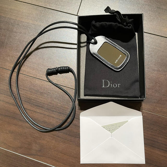 DIOR HOMME(ディオールオム)の新品 国内購入 Dior Homme ミラーチャーム ネックレス ディオールオム メンズのアクセサリー(ネックレス)の商品写真