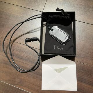 ディオールオム(DIOR HOMME)の新品 国内購入 Dior Homme ミラーチャーム ネックレス ディオールオム(ネックレス)