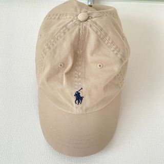 ポロラルフローレン(POLO RALPH LAUREN)のPOLO RALPH LAUREN ポロラルフローレン キャップ 帽子 ベージュ(キャップ)