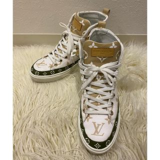 ルイヴィトン(LOUIS VUITTON)の値下げ！LV ルイヴィトン 35 ステラーライン　ハイカット　スニーカー(スニーカー)