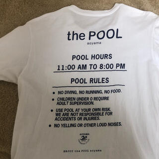 フラグメント(FRAGMENT)のthe pool aoyama Tシャツ fragment 藤原ヒロシ(Tシャツ/カットソー(半袖/袖なし))