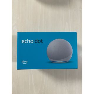 【新品】Echo Dot 第4世代  with Alexa グレーシャーホワイト(スピーカー)