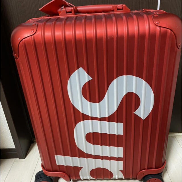 Supreme RIMOWA Topas Multiwheel 45L Red