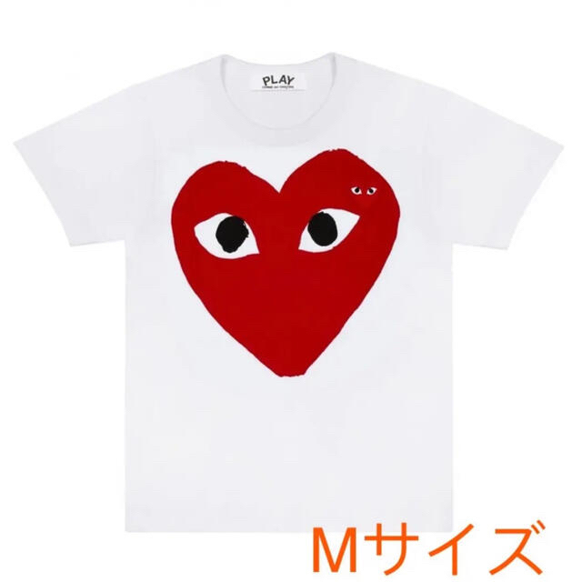 COMME des GARCONS(コムデギャルソン)のCOMME des GARCONS レディース ハート ロゴ Tシャツ レディースのトップス(Tシャツ(半袖/袖なし))の商品写真