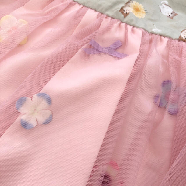 fafa(フェフェ)の【ご確認用】panpantutu 新品ワンピース 120 キッズ/ベビー/マタニティのキッズ服女の子用(90cm~)(ワンピース)の商品写真