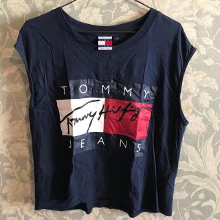 トミーヒルフィガー(TOMMY HILFIGER)のトミージーンズ　ノースリーブ(Tシャツ(半袖/袖なし))