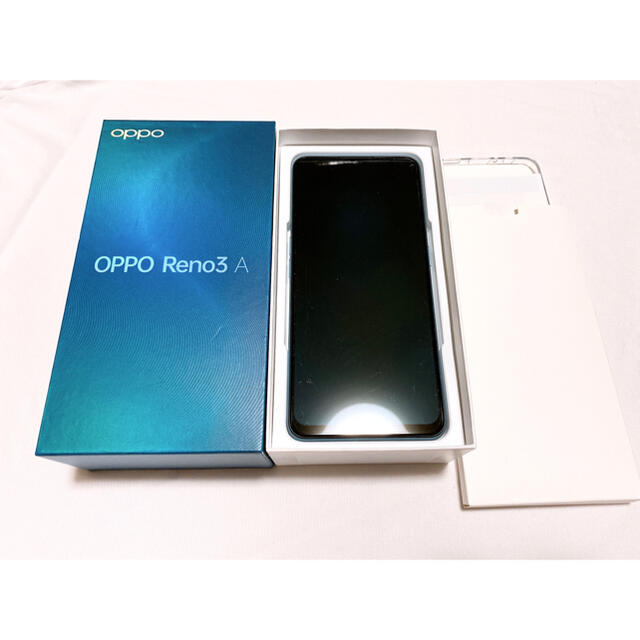 (専用)OPPO Reno3 A  ホワイト　A0020P 128GBスマートフォン/携帯電話