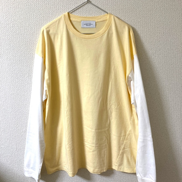 UNUSED(アンユーズド)の美品 UNUSED 21SS ラグランロングスリーブカットソー サイズ3 メンズのトップス(Tシャツ/カットソー(七分/長袖))の商品写真