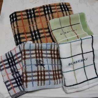 バーバリー(BURBERRY)の未使用　バーバリー　バスタオル1　フェイス2　ウォッシュ2(タオル/バス用品)