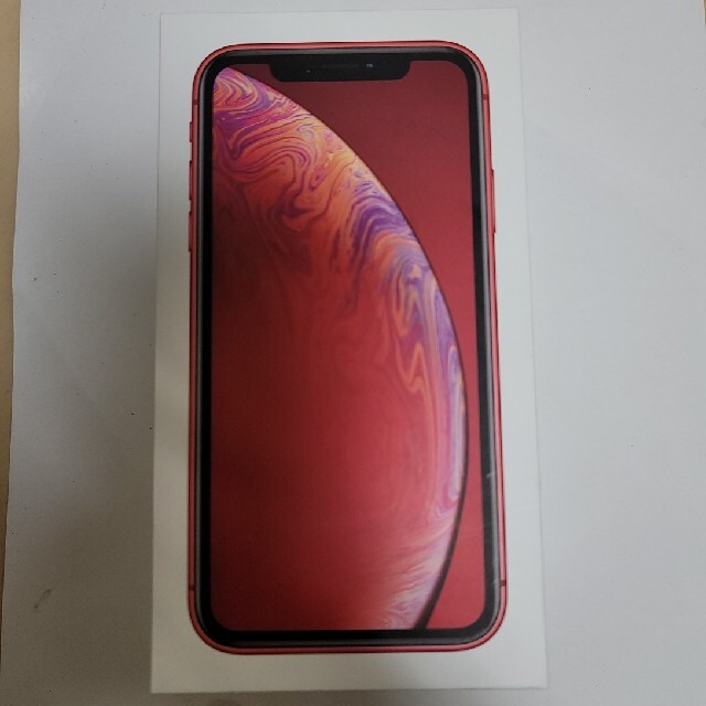 Apple(アップル)のiPhone  XR 64GB PRODUCT  RED simロック解除済み スマホ/家電/カメラのスマートフォン/携帯電話(スマートフォン本体)の商品写真