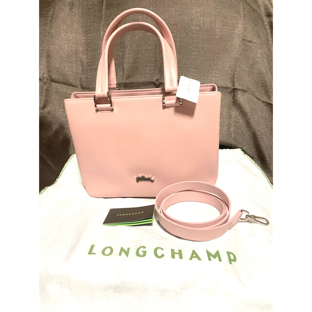 LONGCHAMP(ロンシャン)のロンシャン　2way トート　ショルダー バッグ　オノレ　ピンク　新品未使用品✨ レディースのバッグ(ハンドバッグ)の商品写真