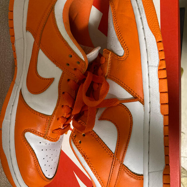 NIKE(ナイキ)のショップ様専用　Nike dunk low orange blaze  メンズの靴/シューズ(スニーカー)の商品写真