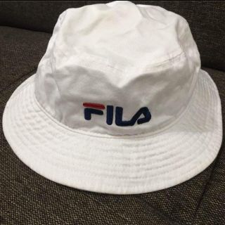 フィラ(FILA)のFILA バケットハット ホワイト(ハット)