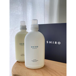 シロ(shiro)のshiro 洗剤　柔軟剤(洗剤/柔軟剤)