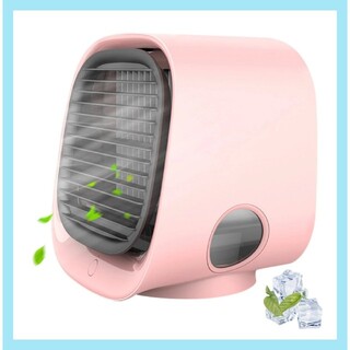 冷風機　扇風機　エアコン　クーラー　ピンク　緑　　白　マスク　　エアクーラー(エアコン)