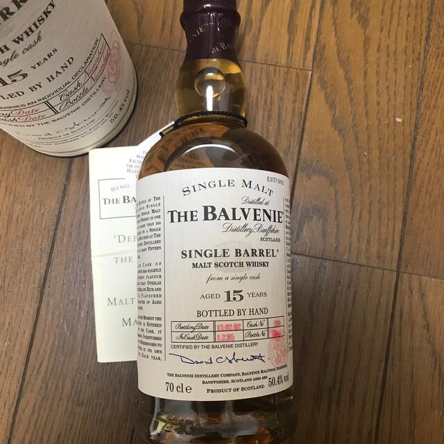 THE BALVENIE 15年 1985-2002シングルバレル 50.4％ 食品/飲料/酒の酒(ウイスキー)の商品写真