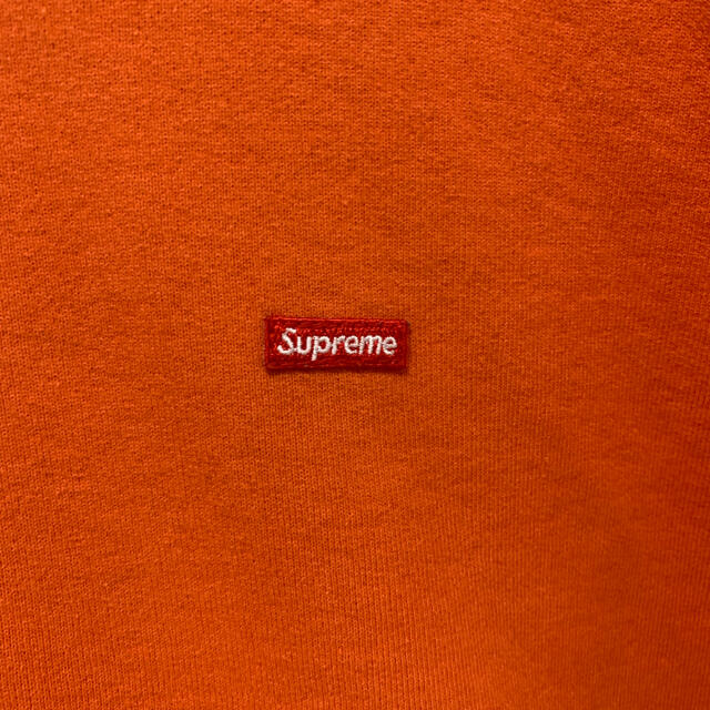 Supreme Small Box Crewneck orange