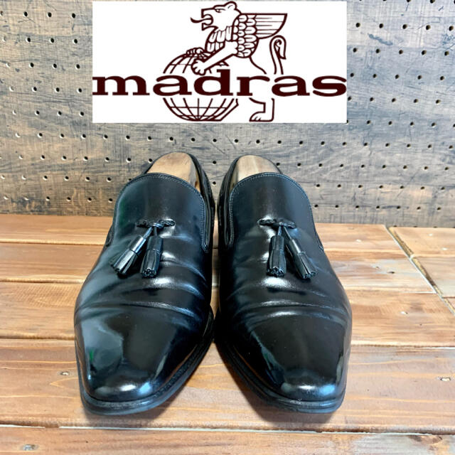 madras(マドラス)の美品《madras》タッセルスリッポン　26.5cm メンズの靴/シューズ(ドレス/ビジネス)の商品写真