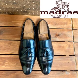 マドラス(madras)の美品《madras》タッセルスリッポン　26.5cm(ドレス/ビジネス)