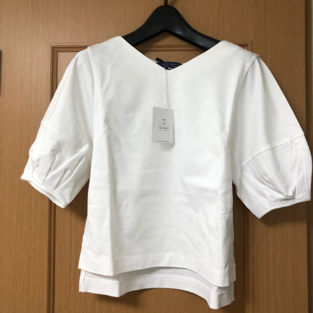 M'S GRACY(エムズグレイシー)のM'S GRACY  Tシャツ　白　38 レディースのトップス(カットソー(半袖/袖なし))の商品写真