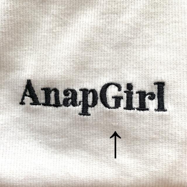 ANAP(アナップ)のANAP GIRL M ロンT タートル キッズ/ベビー/マタニティのキッズ服女の子用(90cm~)(Tシャツ/カットソー)の商品写真