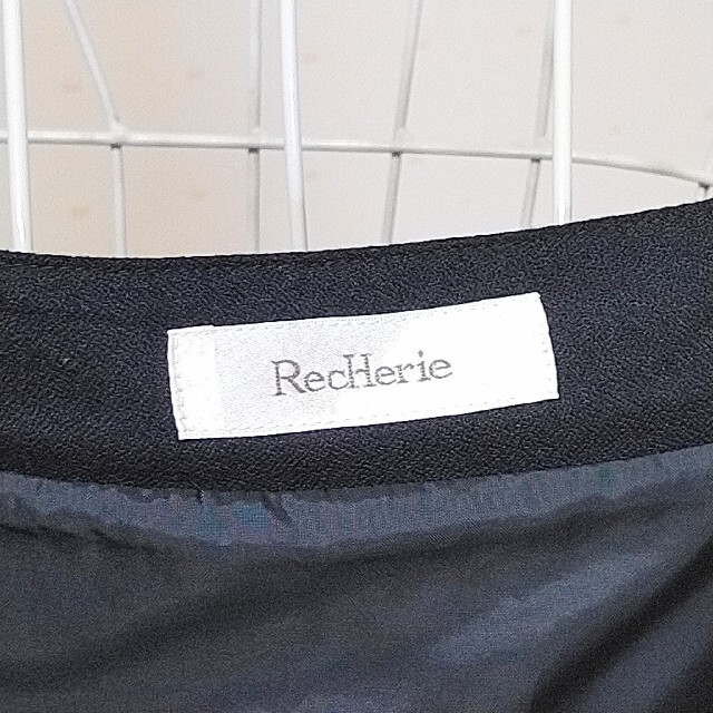 RecHerie(リシェリエ)のRecHerieリシェリエ 膝丈プリーツ スカート レディースのスカート(ひざ丈スカート)の商品写真