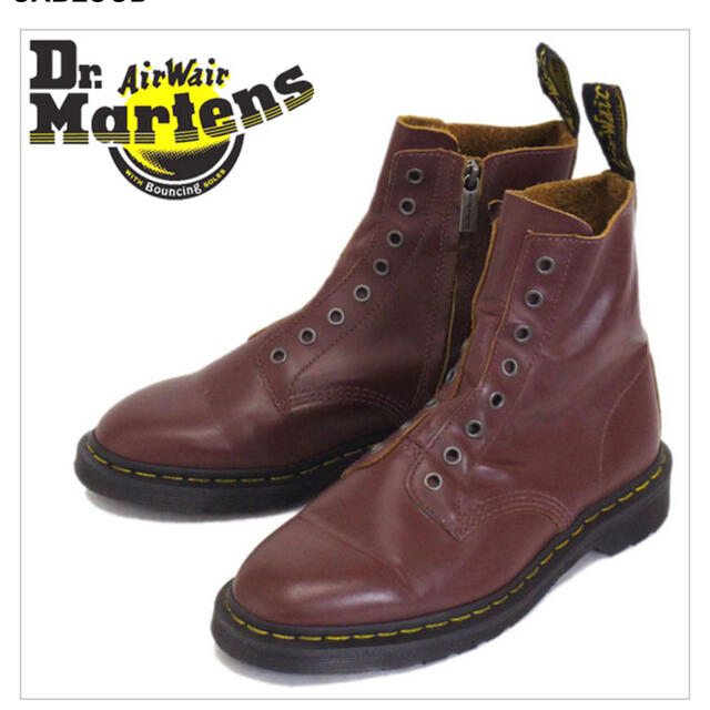 Dr.Martens(ドクターマーチン)のドクターマーチン レースレス 1460 ジッパー UK6 限定品！ レディースの靴/シューズ(ブーツ)の商品写真