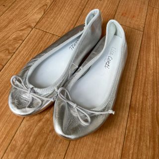 レペット(repetto)のREVE D'UN JOUR(レーヴダンジュール バレエシューズ シルバー 35(バレエシューズ)