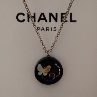 シャネル(CHANEL)のCHANEL　ネックレス　蝶々　バタフライ　ココマーク　ロング(ネックレス)