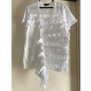 コム デ ギャルソン(COMME des GARCONS) フリル Tシャツ(レディース コム デ ギャルソン(COMME des GARCONS) フリル Tシャツ(レディース