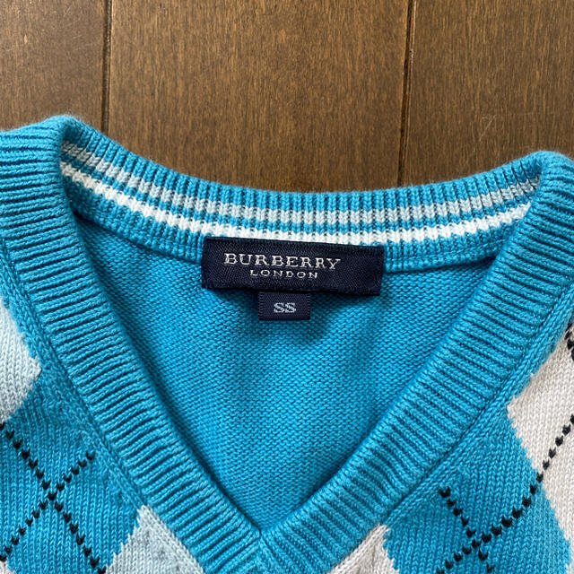 BURBERRY(バーバリー)のバーバリー　コットンベスト　120サイズ キッズ/ベビー/マタニティのキッズ服男の子用(90cm~)(ニット)の商品写真