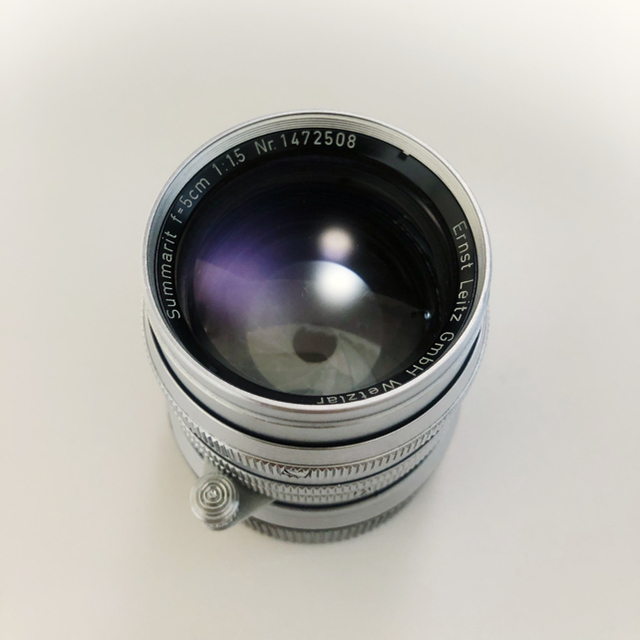 LEICA(ライカ)の限定値下げ【美品】Leica Summarit 50mm  F1.5 Mマウント スマホ/家電/カメラのカメラ(レンズ(単焦点))の商品写真