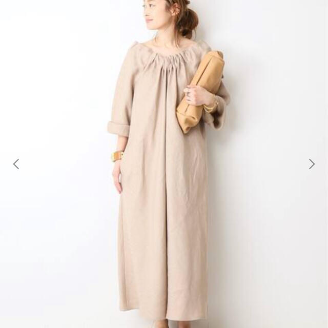 DEUXIEME CLASSE(ドゥーズィエムクラス)のドゥーズィエムクラス　attentive dress レディースのワンピース(ロングワンピース/マキシワンピース)の商品写真