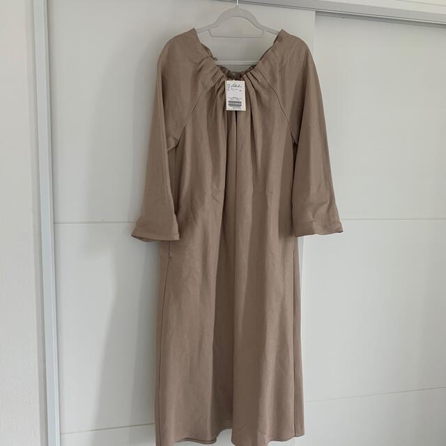 DEUXIEME CLASSE(ドゥーズィエムクラス)のドゥーズィエムクラス　attentive dress レディースのワンピース(ロングワンピース/マキシワンピース)の商品写真