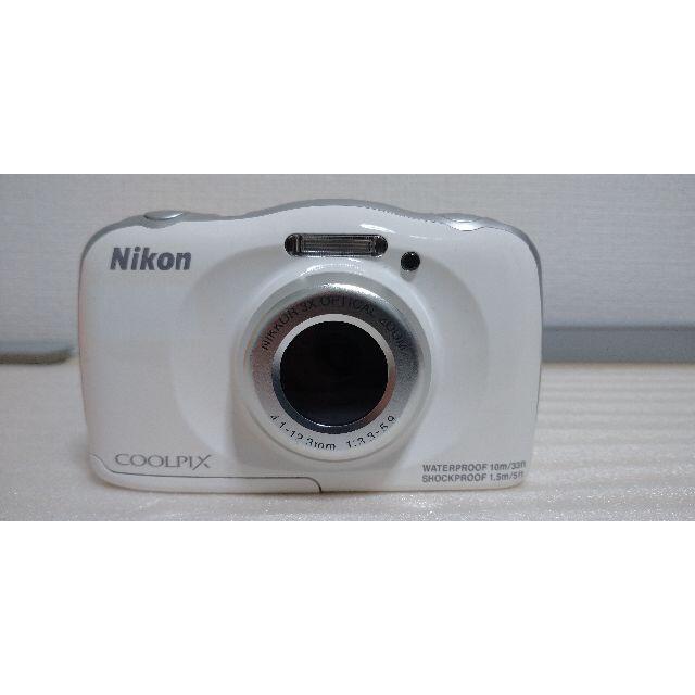 Nikon COOLPIX S33 White（ニコン／デジタルカメラ）