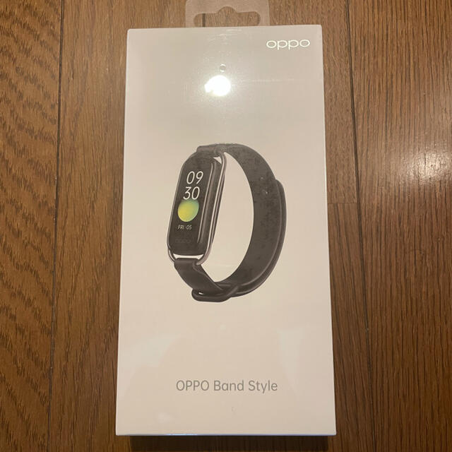 OPPO(オッポ)の完全新品未開封 OPPO Band Style　ブラック メンズの時計(腕時計(デジタル))の商品写真
