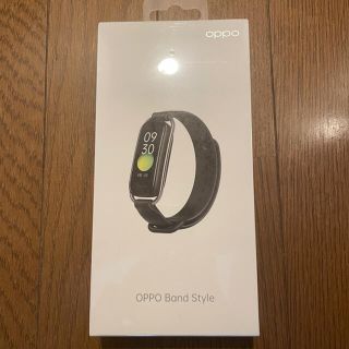 オッポ(OPPO)の完全新品未開封 OPPO Band Style　ブラック(腕時計(デジタル))