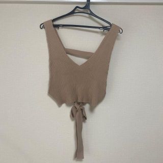 ダブルクローゼット(w closet)のw closet ニットベスト サマー(ニット/セーター)