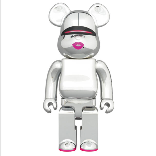 ハンドメイドBE@RBRICK SORAYAMA × 2G SILVER Ver.1000%