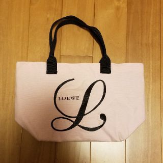 ロエベ(LOEWE)のLOEWE　ロエベ　ミニ　バッグ　トート　ピンク　中古(トートバッグ)