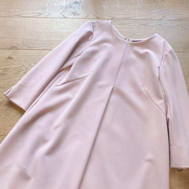 新品　23区　ワンピース　ドレス　セレモニー　ピンク系　サイズ38　M